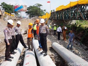 Waspadai Ada Perbaikan Jembatan Ampel di Pekalongan