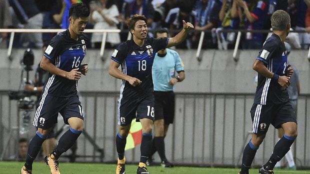 Jepang pastikan langkah ke Piala Dunia 2018 di hadapan suporter fanatiknya