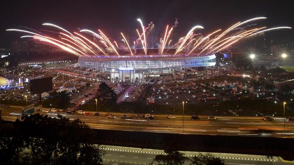 Pesta Kembang Api Tutup SEA Games 2017