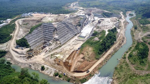 Foto: Melihat Bendungan Senilai Rp 1 Triliun di Banten