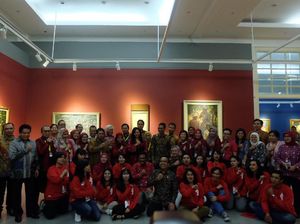 Sebulan Digelar, Pameran Lukisan Langka Istana Sukses Gaet 35 Ribu Pengunjung