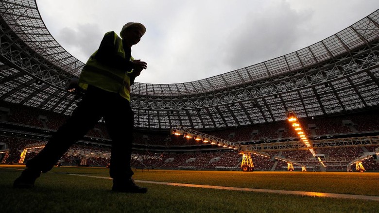 Menengok Kembaran GBK di Rusia: Luzhniki Menengok Kembaran GBK di Rusia: Luzhniki