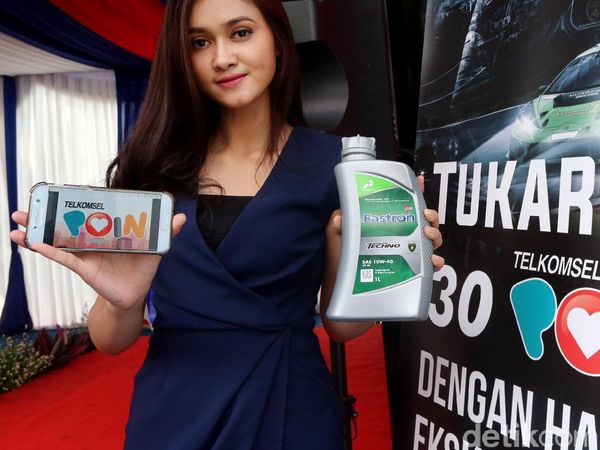 Beli Oli Fastron Pake Telkomsel POIN