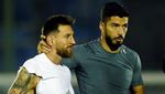 Suarez dan Messi Mandul, Uruguay Berbagi Angka dengan Argentina
