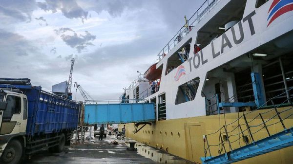 Foto: Lewat Tol Laut, Jokowi Pasok Sapi NTT ke Jakarta