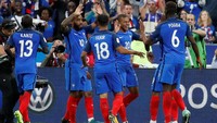 Kemenangan ini membawa Prancis naik ke puncak klasemen Grup A dengan 16 poin dari tujuh pertandingan. Foto: Christian Hartmann/REUTERS