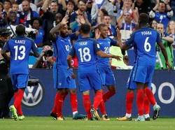 Mengintip Aksi Pemain Bintang Timnas Prancis Berlatih