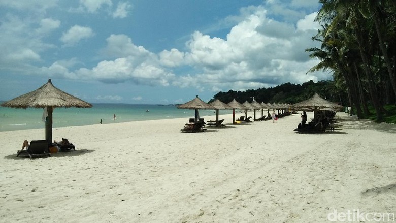Foto: Private beach di Club Med Bintan (Bonauli/detikTravel) Foto: Private beach di Club Med Bintan (Bonauli/detikTravel)