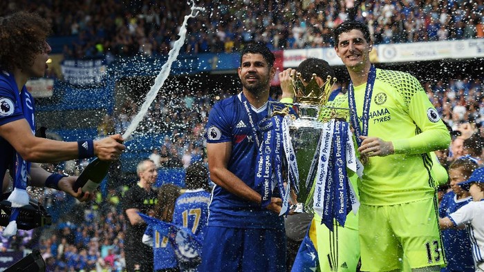 Courtois Nge-Tweet Ala Pique untuk Komentari Masa Depan Diego Costa