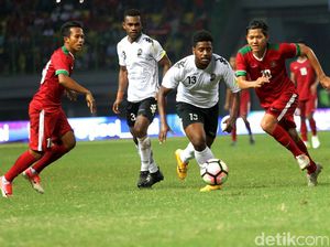 Meski Cuma Imbang Lawan Indonesia, Pelatih Fiji Puas dengan Permainan Timnya