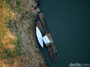 Kemarau, Sungai Citarum Mengering