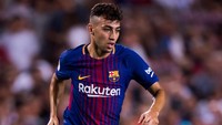 Munir El Haddari mulai tersisih dari skuat Barca sejak 2014. Ia dipinjamkan ke Valencia, dan kini ke Alaves. (Foto: Alex Caparros/Getty Images)