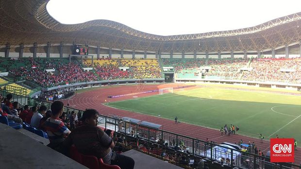 Stadion Patriot tetap masuk dalam daftar venue laga uji coba Timnas Indonesia.