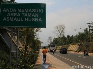 Unik! Ada Taman Kaligrafi Raksasa di Cianjur