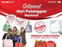 Gratis Tas Cantik di Hari Pelanggan Transmart dan Carrefour
