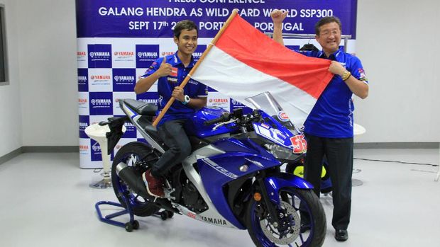 Galang Hendra Melesat Tanpa Umbrella Girl
