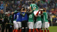 Meksiko jadi tim asal CONCACAF pertama yang lolos ke Piala Dunia 2018. Ini didapat setelah mengalahkan Panama akhir pekan lalu (Edgard Garrido/REUTERS)