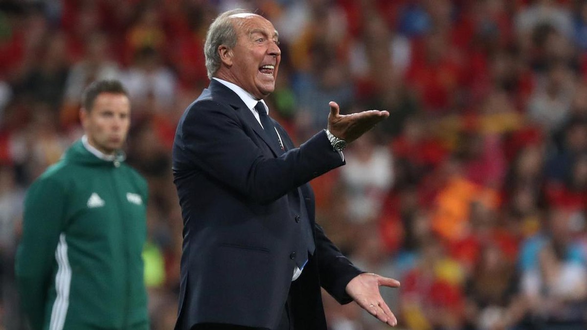 Pelatih Timnas Italia Gian Piero Ventura (Susana Vera/Reuters)