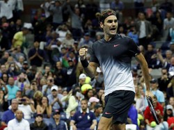 Menang Straight Set, Federer Tembus 16 Besar