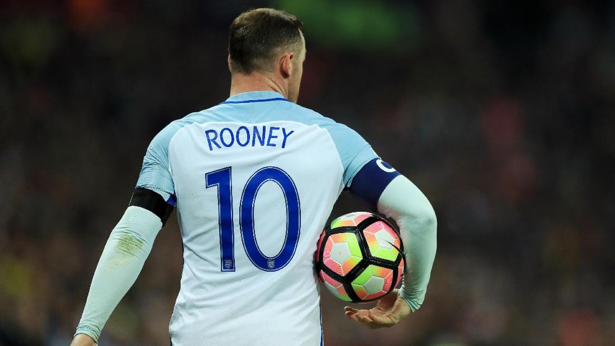Wayne Rooney telah pensiun dari timnas Inggris. Foto: Richard Heathcote/Getty Images