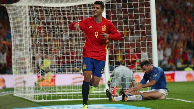 Morata dan Fabregas Dicoret dari Timnas Spanyol