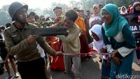 Aksi Teatrikal Save Rohingya di CFD