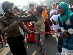 Aksi Teatrikal Save Rohingya di CFD