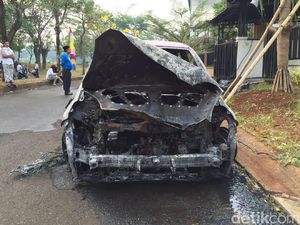 Brio yang Terbakar di Bekasi Tak Pernah Dimodifikasi Brio yang Terbakar di Bekasi Tak Pernah Dimodifikasi