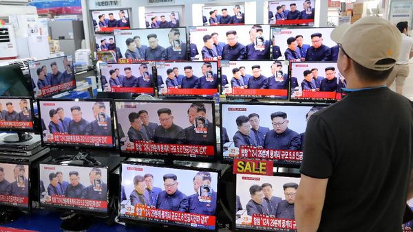 Saat Uji Coba Nuklir Korut Jadi Tontonan Warga Jepang dan Korsel