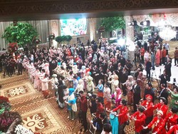 Joget Maumere Tutup Resepsi Pernikahan Anak BG-Buwas di Bidakara