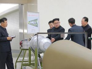 Kim Jong-un Pamer Bom Hidrogen