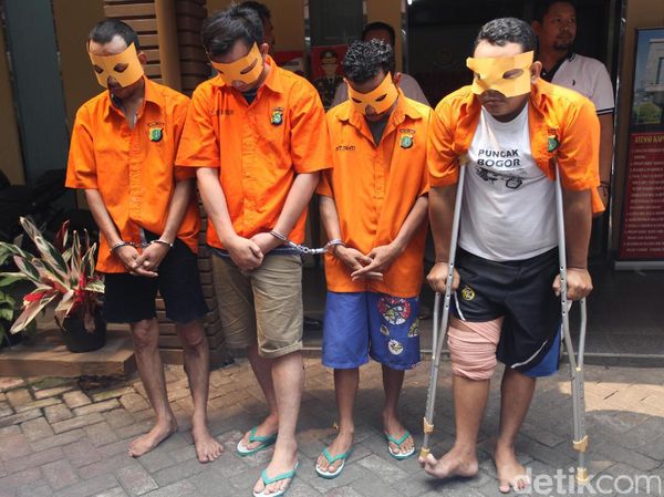 Pelaku Perampokan dan Curanmor Dibekuk