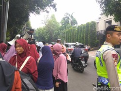Demo di Depan Kedubes Myanmar Bubar, Lalin Kembali Dibuka