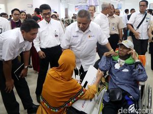 Dirut PLN Sofyan Basir Kunjungi RSCM