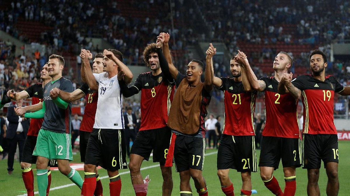 Belgia dipastikan lolos ke putaran final Piala Dunia 2018 (Costas Baltas/Reuters)