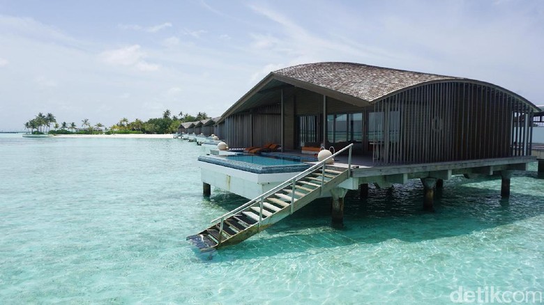 Ilustrasi Maldives (Afif/detikTravel)
