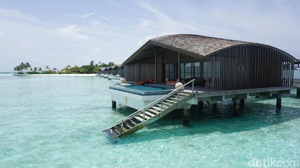 Foto: Tempat Bulan Madu Intim di Maldives