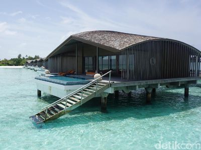 Foto: Tempat Bulan Madu Intim di Maldives