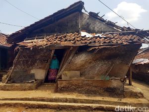 Mak Cacih Penghuni Gubuk Miring Siap Pindah Sementara ke Rusunawa