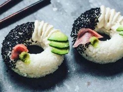 Sushi Juga Dibuat Burger, Pizza Hingga Donat yang Cantik dan Enak