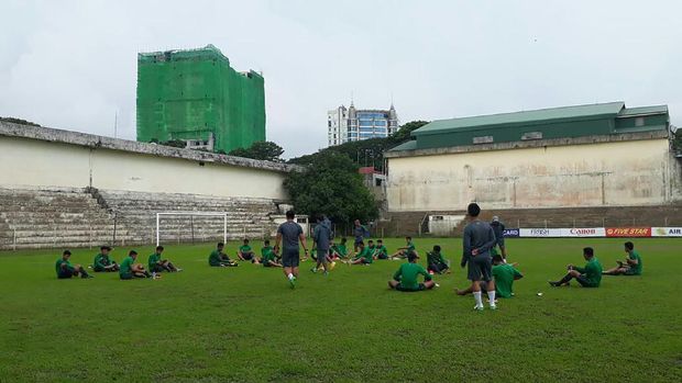 Timnas Indonesia U-19 evaluasi penampilan setelah melewati laga perdana di Piala AFF U-18 2017.