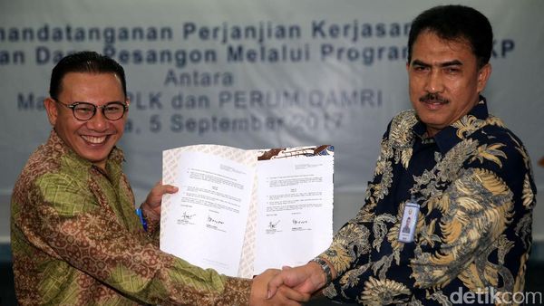 Mandiri DPLK Gandeng Perum Damri