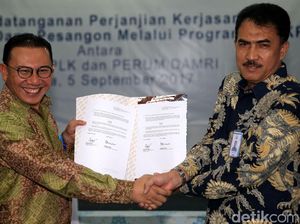 Mandiri DPLK Gandeng Perum Damri