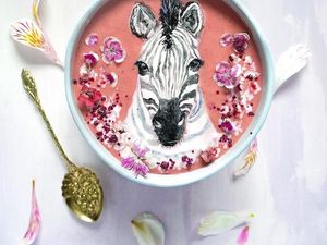 Gunakan Makanan Alami, Wanita Ini Buat Lukisan Indah Di Atas Smoothies Bowl! Gunakan Makanan Alami, Wanita Ini Buat Lukisan Indah Di Atas Smoothies Bowl!
