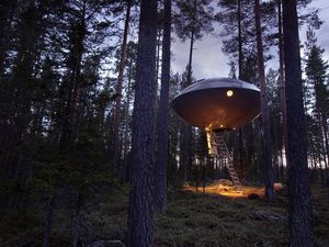 Foto: Hotel Berbentuk UFO