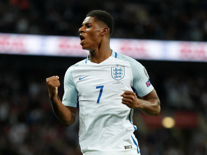 Sinar Rashford di Wembley