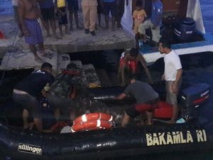 Kapal Tradisional Tenggelam di Sulut, Satu Penumpang Tewas