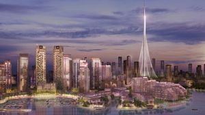 Foto: Sudah Sampai Mana Pembangunan Gedung Tertinggi di Dunia? Cek di Sini