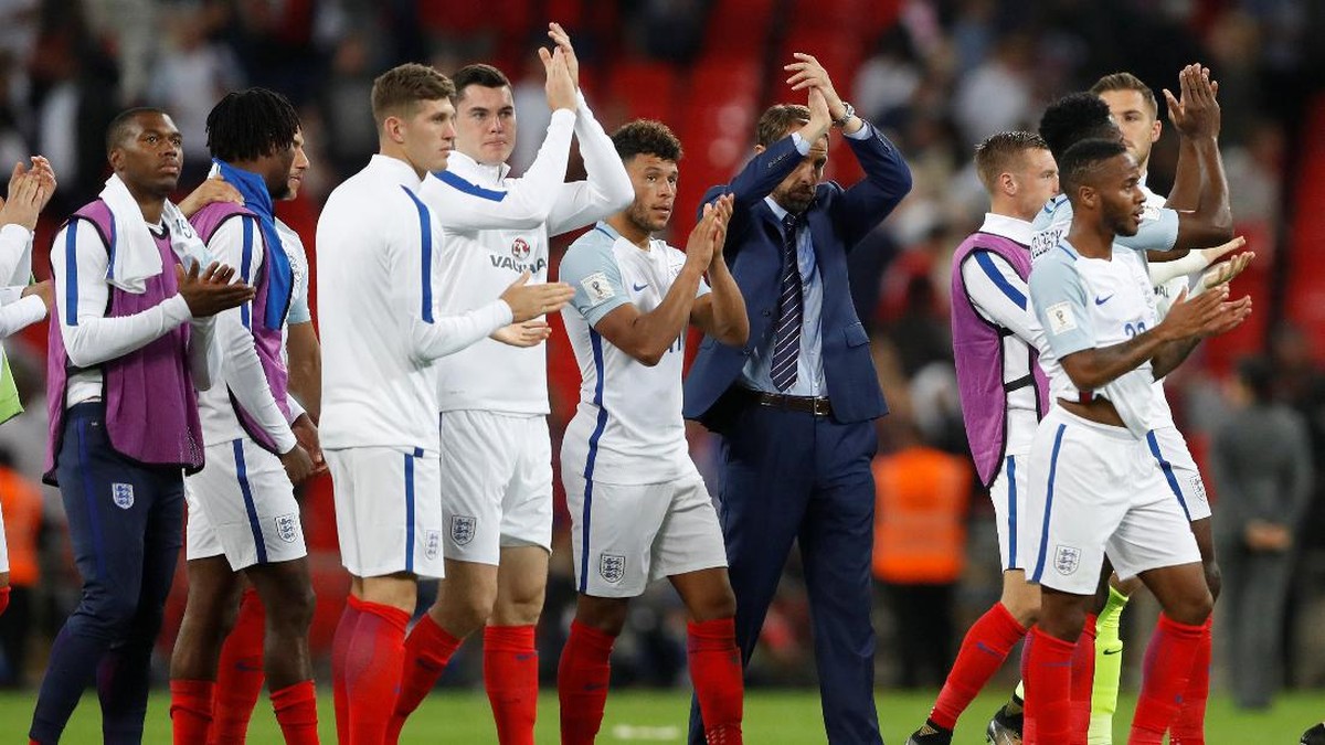 Gareth Southgate memuji respons Inggris usai kalahkan Slovakia (Foto: Carl Recine/Action Images via Reuters)