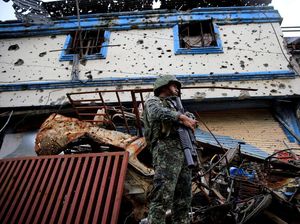 Wajah Pemimpin Militan Pro-ISIS yang Tewas di Marawi